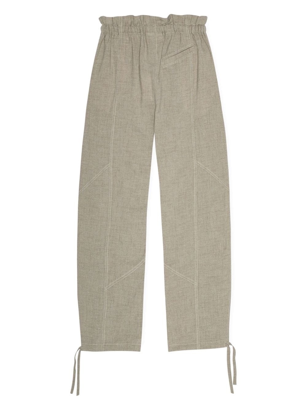 elasticated waist trousers - 4