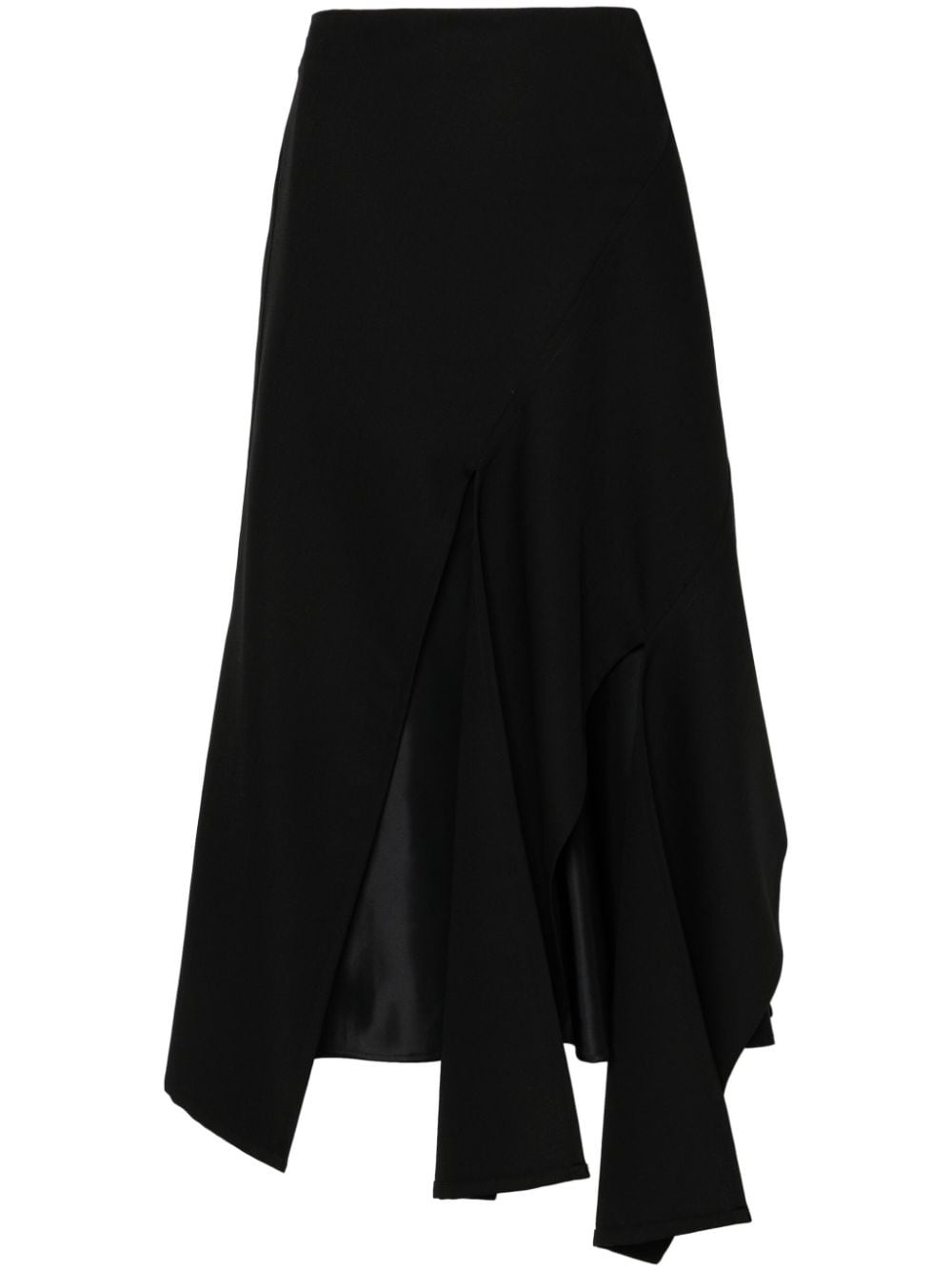 multi-panel midi skirt - 1