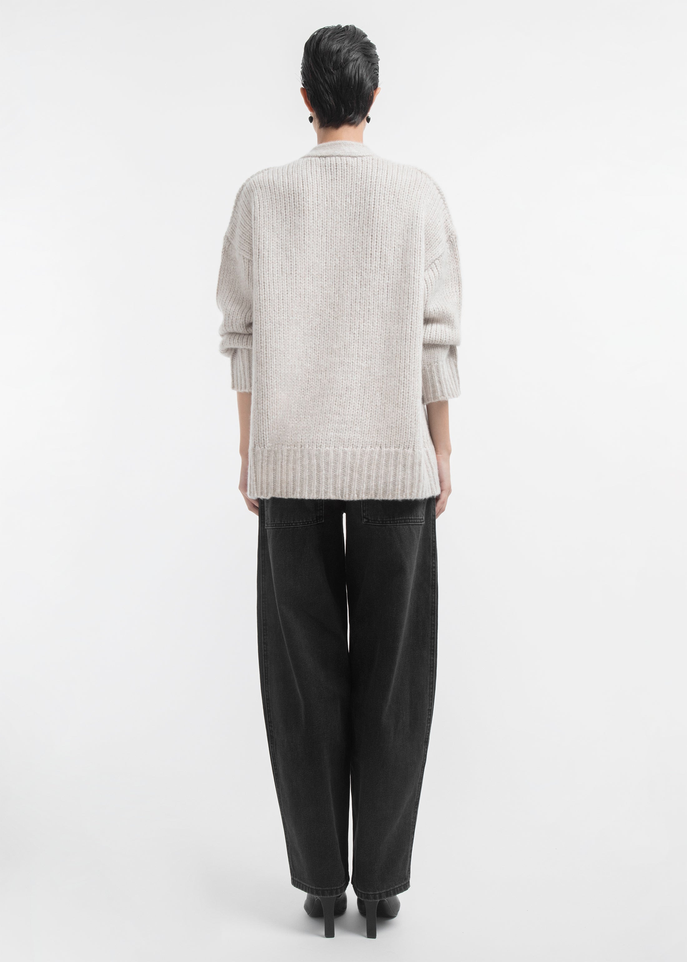 Boyfriend Cardigan in Cashmere - 4