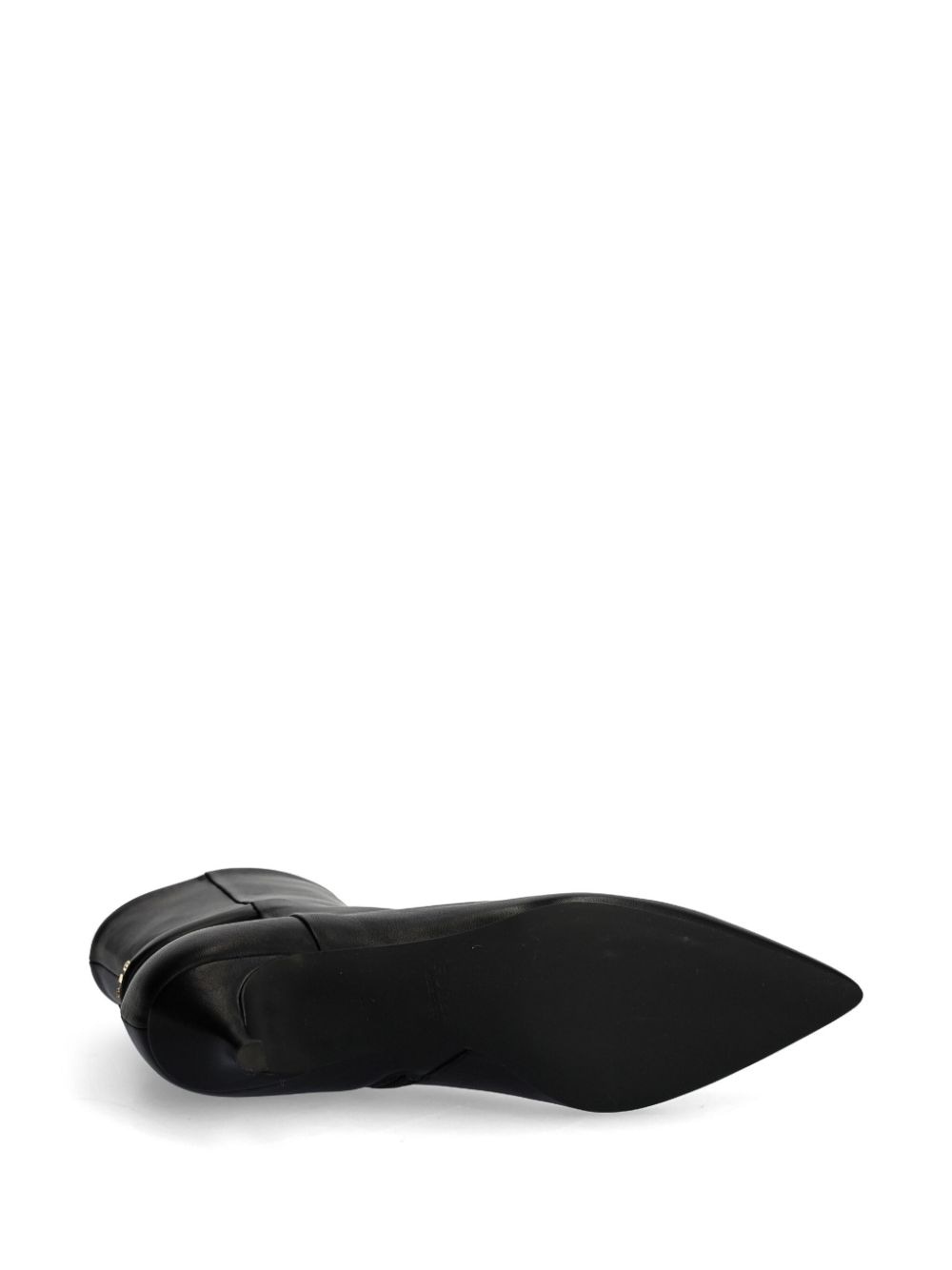 50mm leather boots - 5