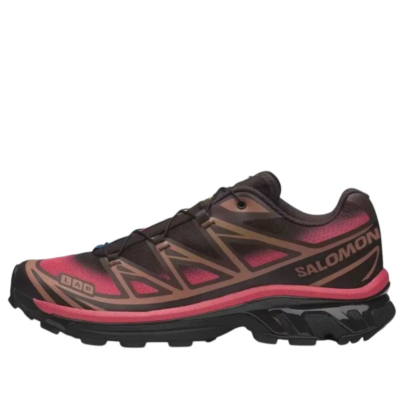 SALOMON XT-6 'Black Coffee French Roast Rouge Red' 478768 - 1
