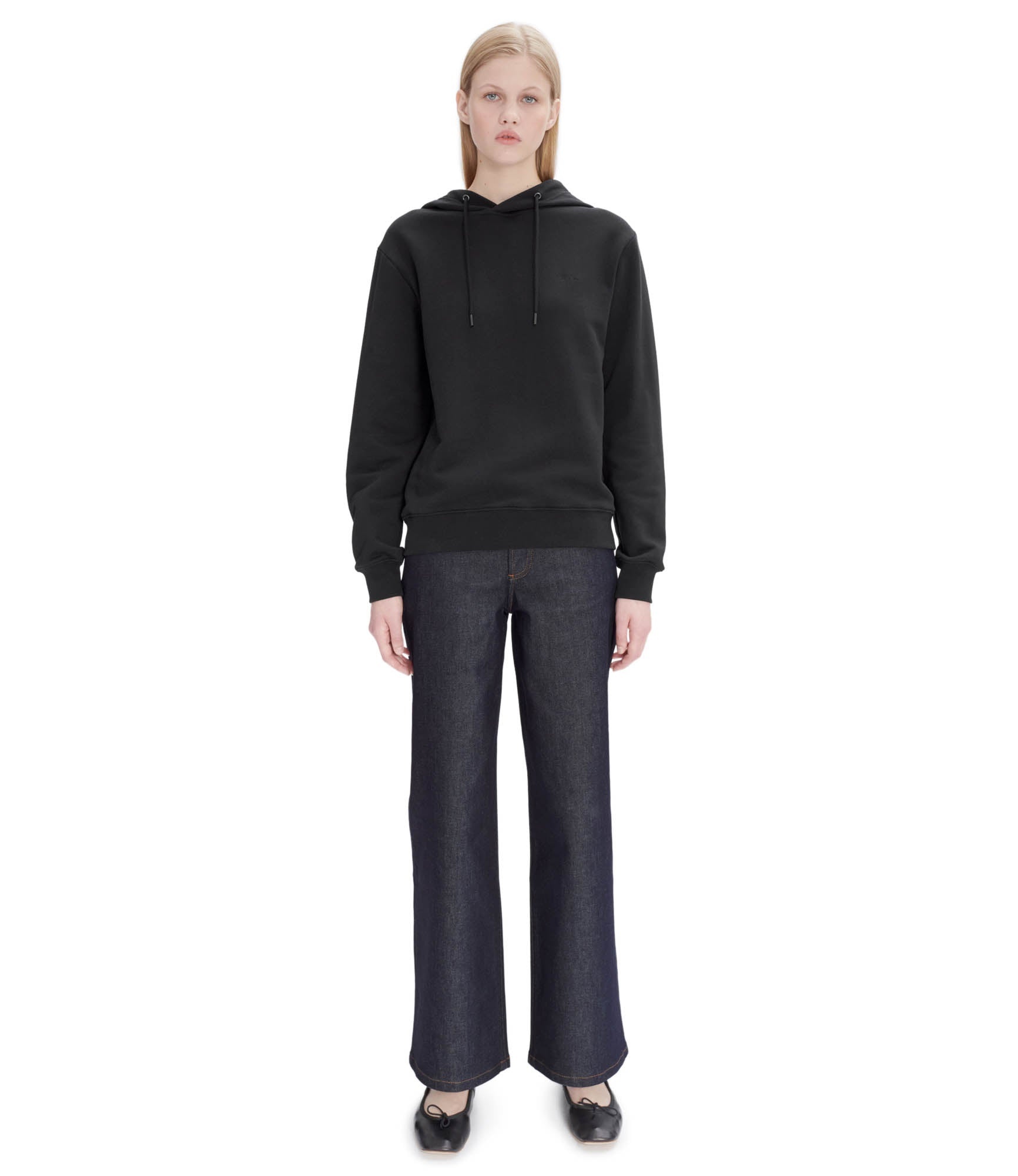 STANDARD A.P.C. BRODÉ HOODIE (W) - 2