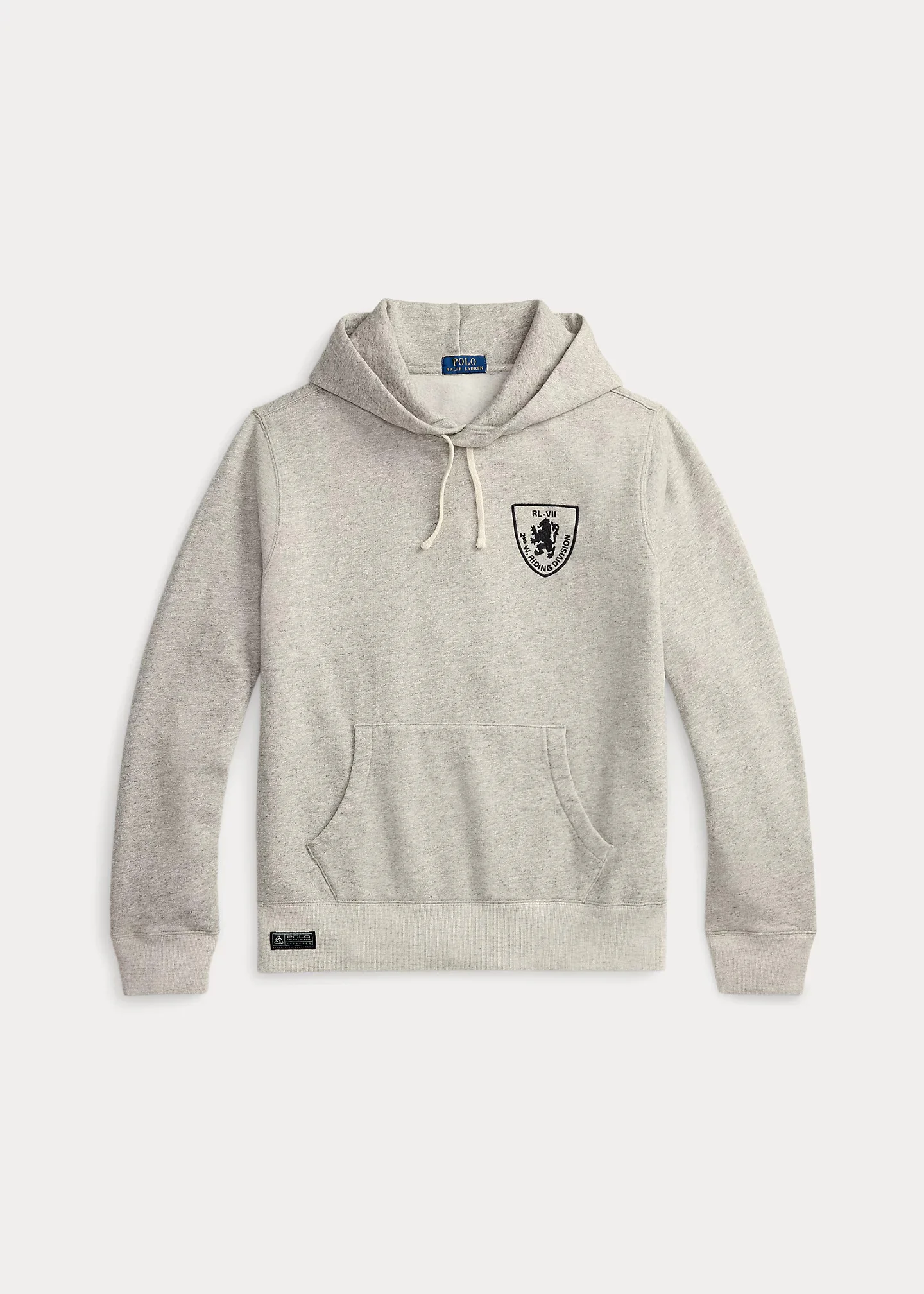 Embroidered Fleece Hoodie - 1