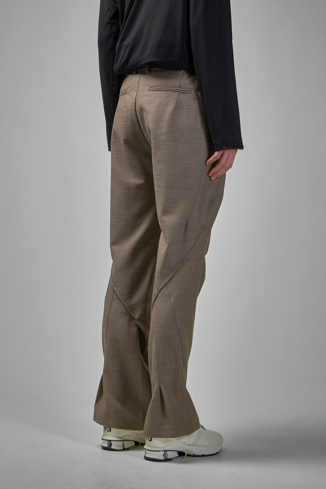Alec K-Dart Trouser Herringbone Wool - 3