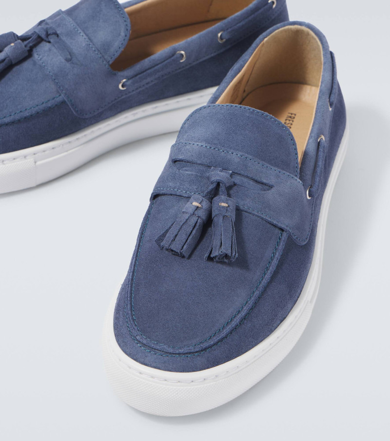 Monta suede boat shoes 3