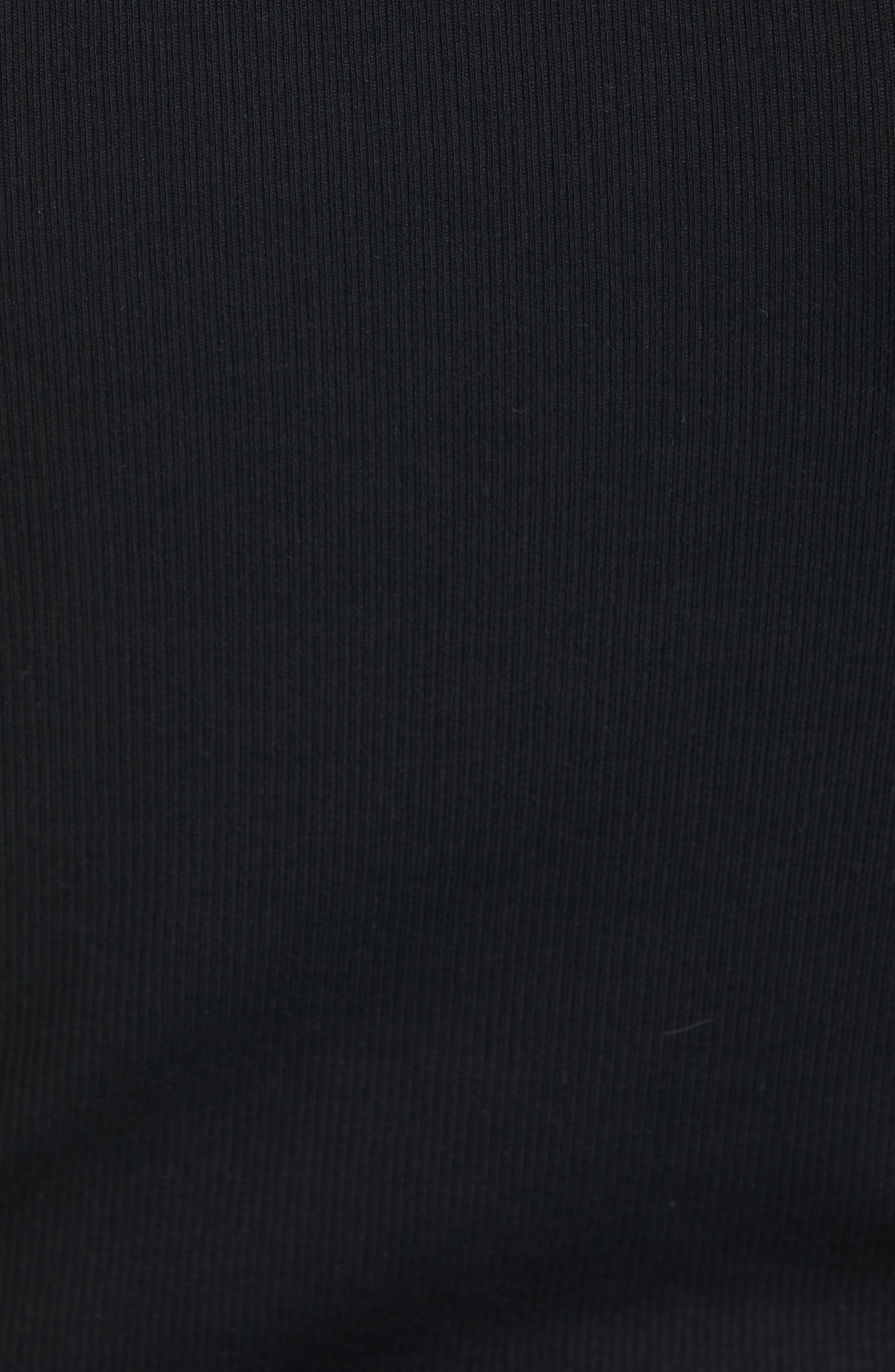 TOTEME Women's Rib Stretch Organic Cotton Tank in Black at Nordstrom - 6