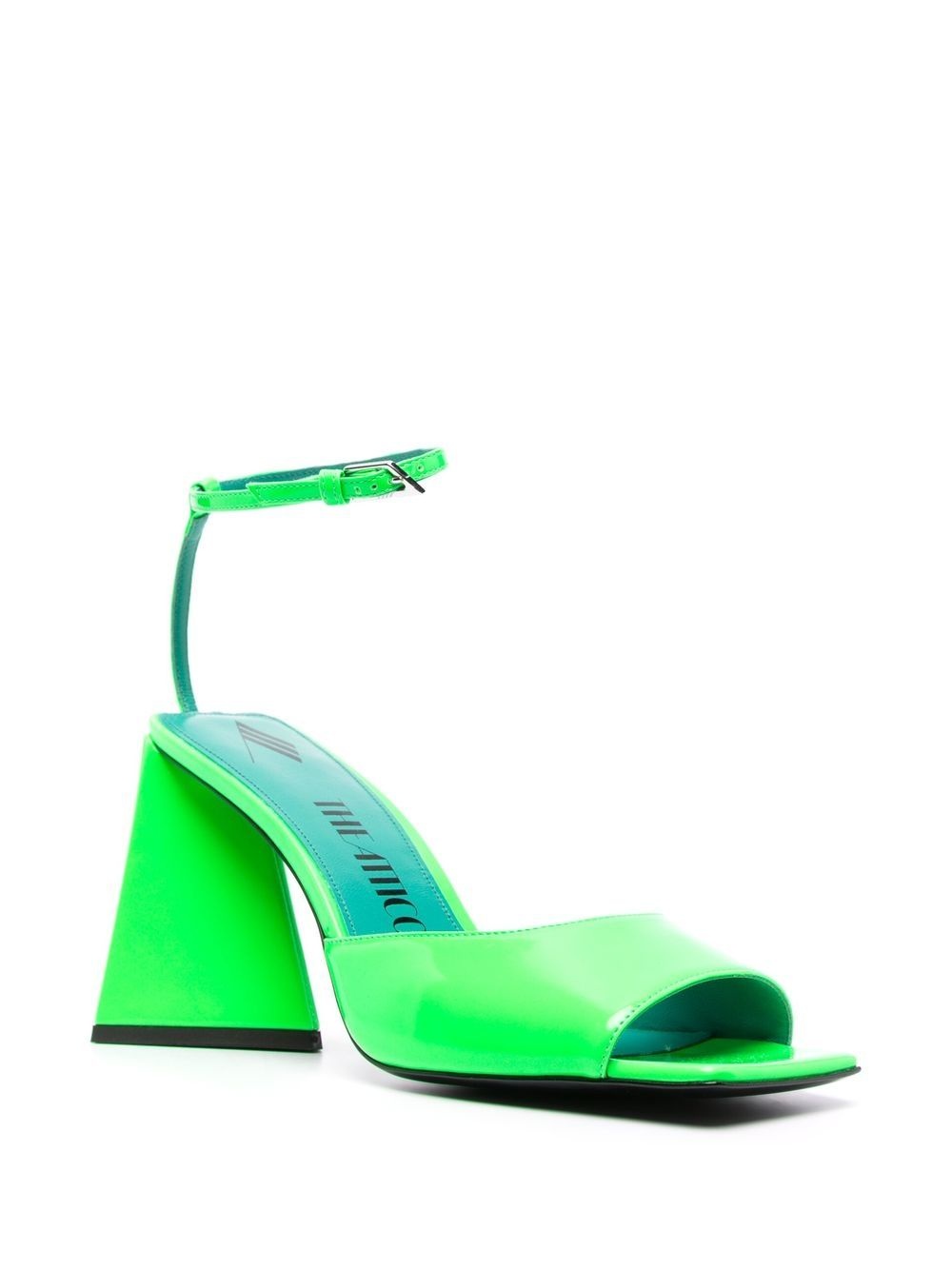 Piper 85mm patent-leather sandals - 2