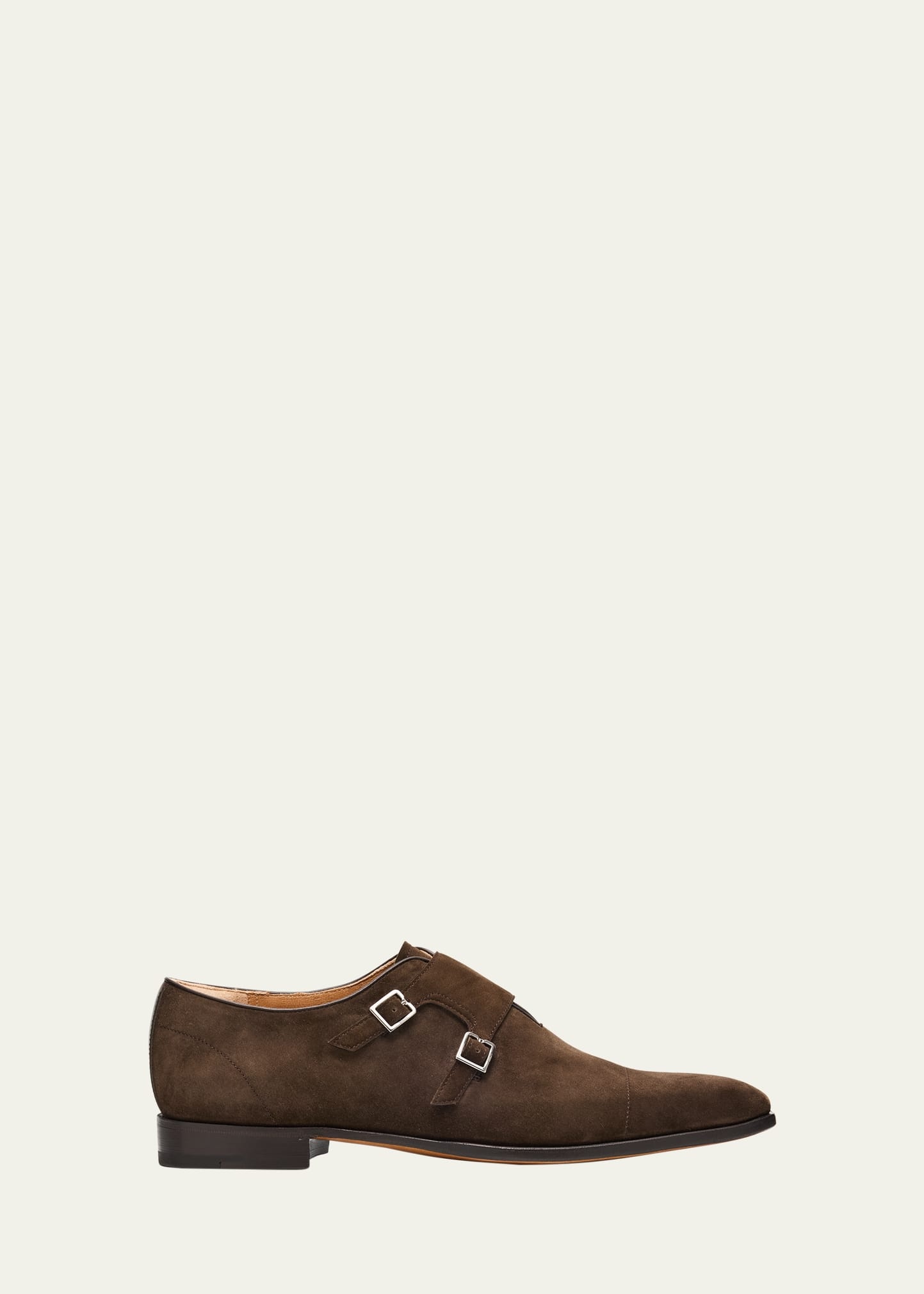 Men's Demsure Flex Suede Double-Monk Strap Loafers - 1