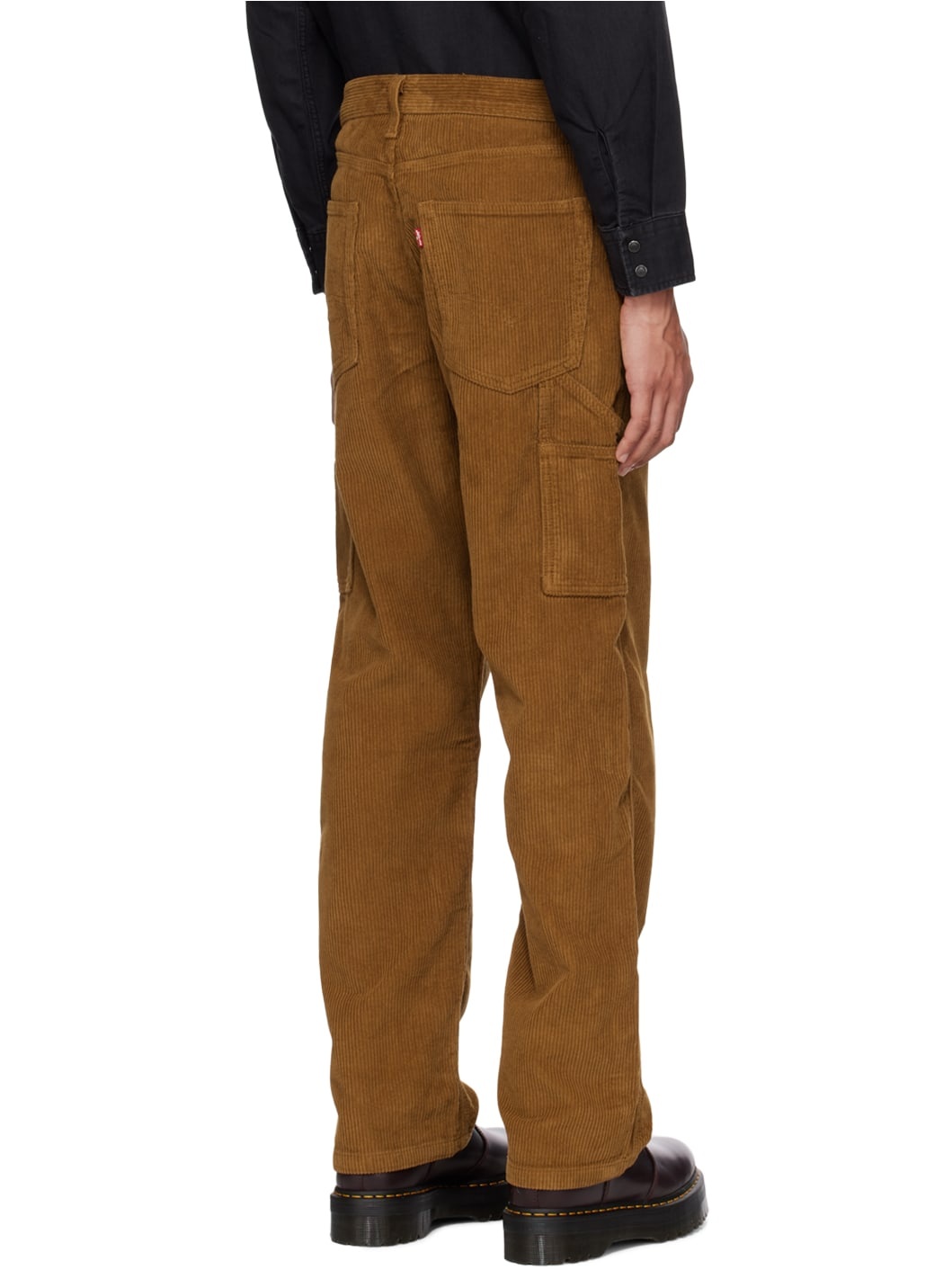 Brown Stay Loose Trousers - 3