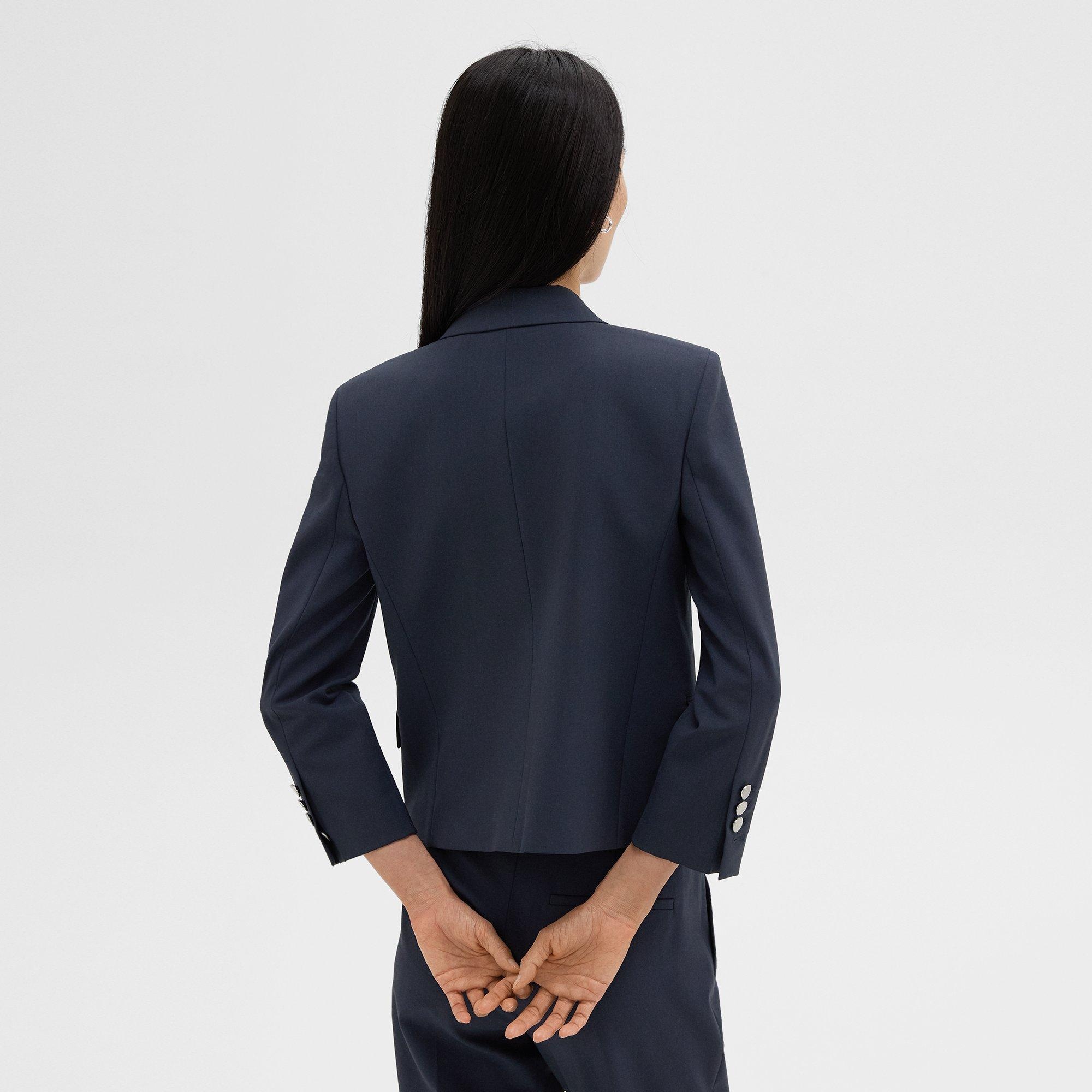 Boxy Blazer in Good Wool - 4
