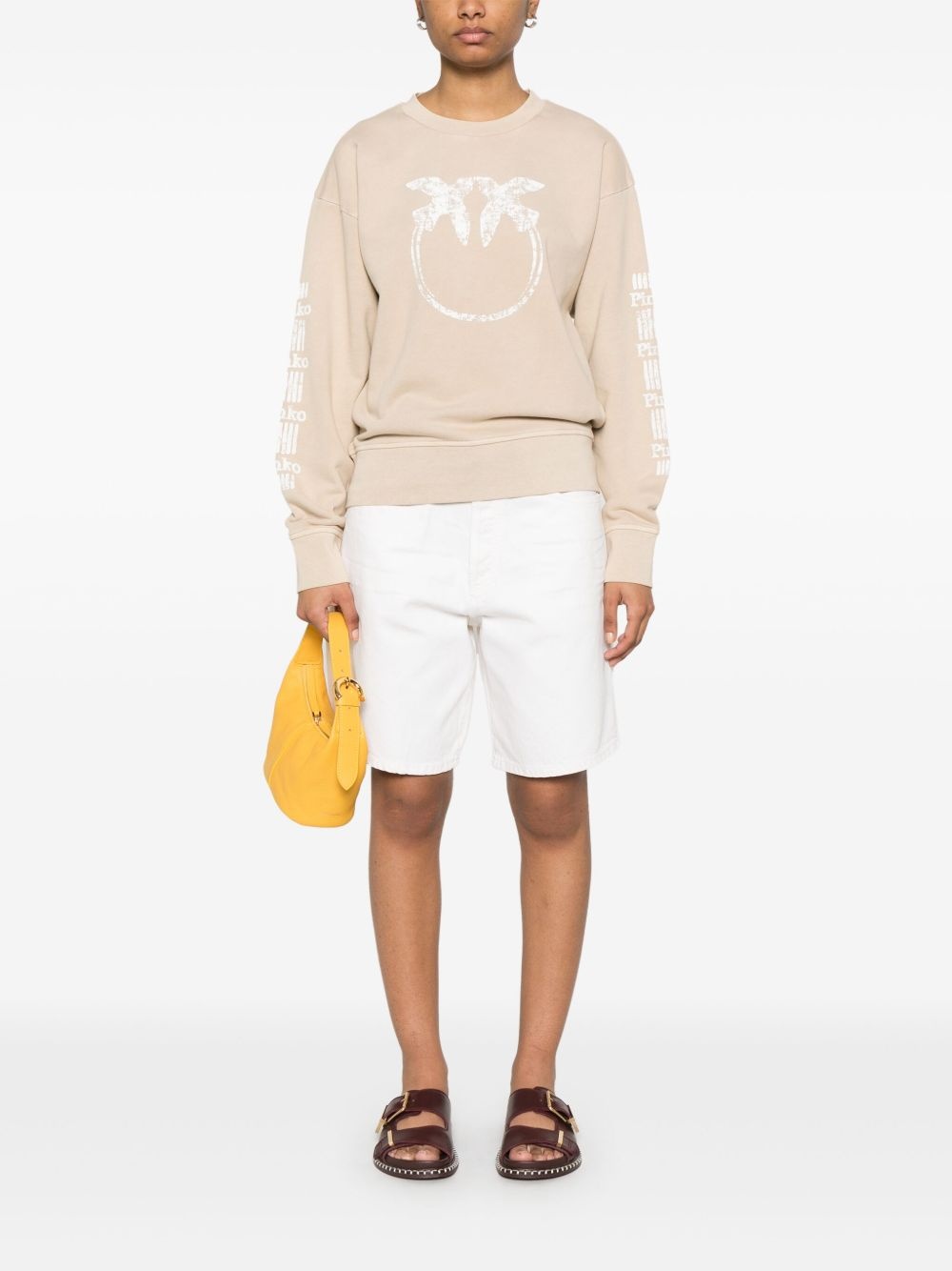 Love Birds-print sweatshirt - 2