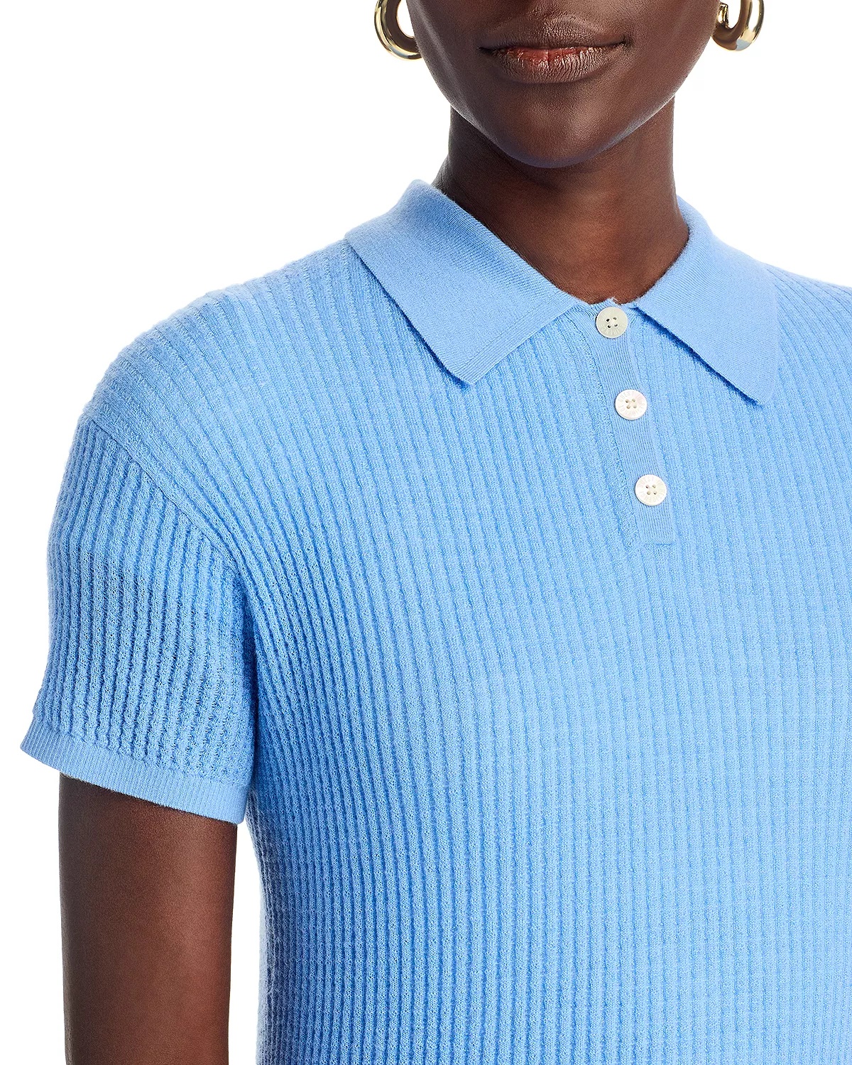 Cashmere Polo Sweater - 4