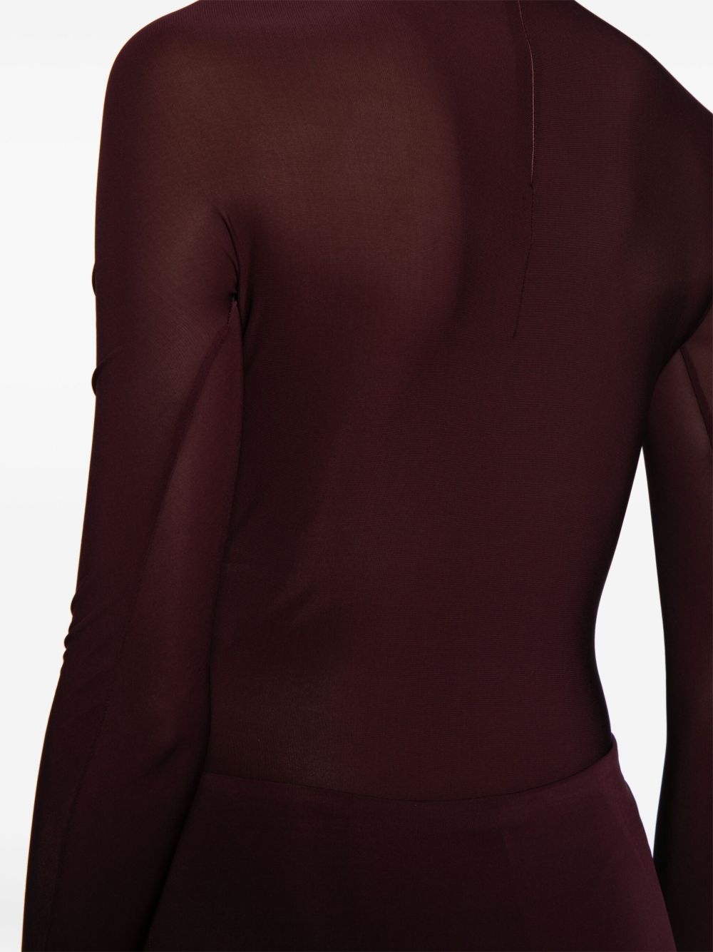 mock-neck long-sleeve bodysuit - 5