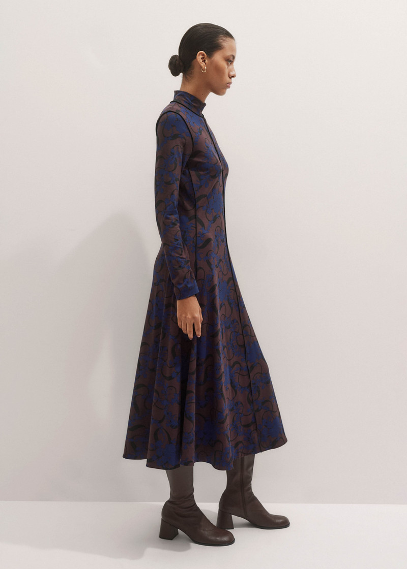 High Neck Maxi Dress 6