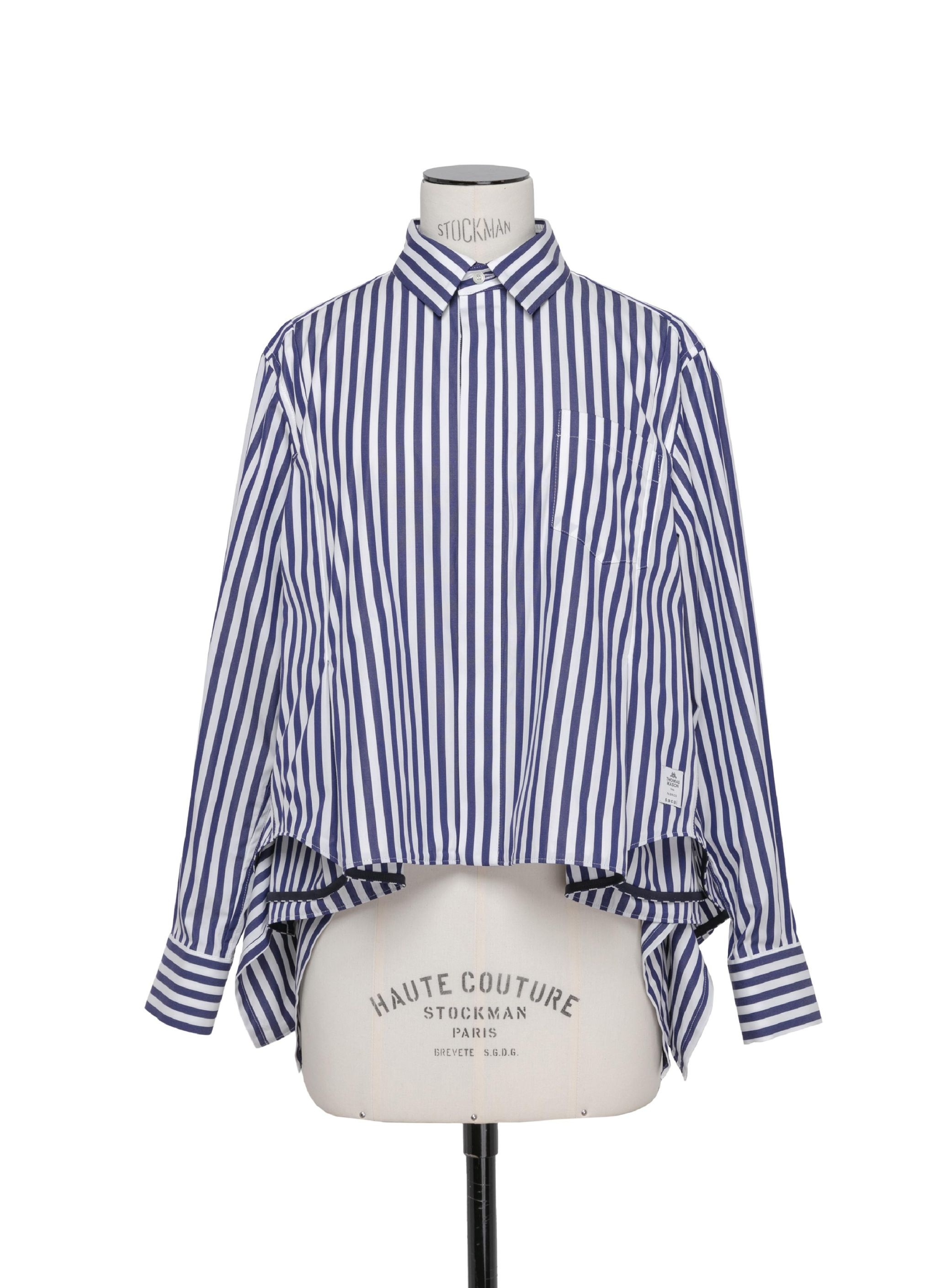 sacai Thomas Mason Cotton Poplin Shirt | REVERSIBLE