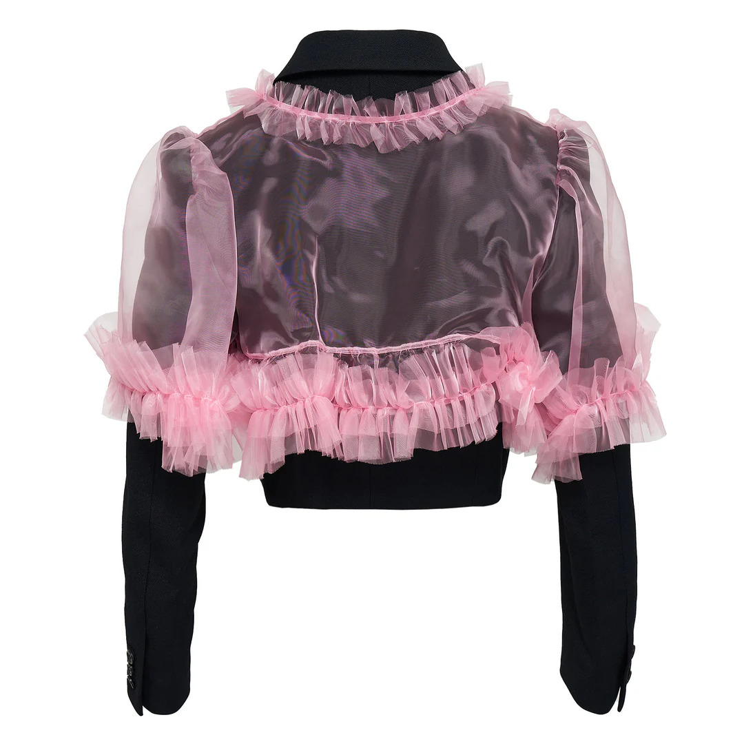 Wool Gabardine Polyester Jacket - 2