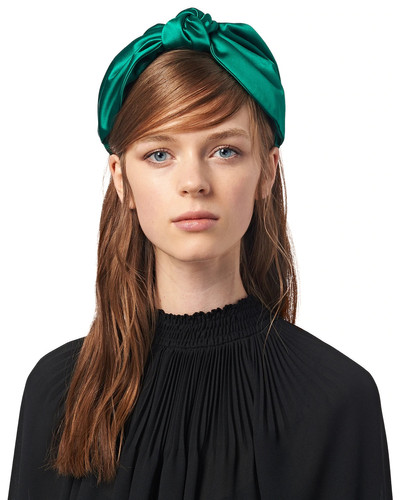 Prada Satin headband outlook