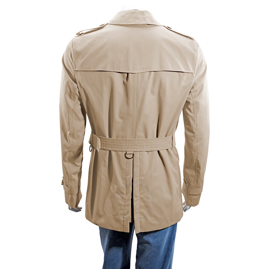 Burberry Men's Heritage Honey Sandringham Short Trench - 3