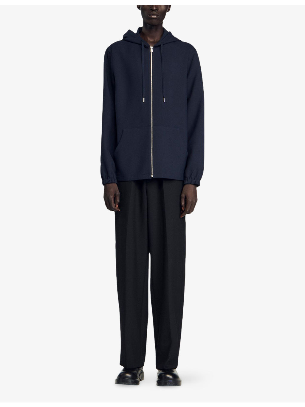 Zip Tech-Knit Jersey Hoody - 2