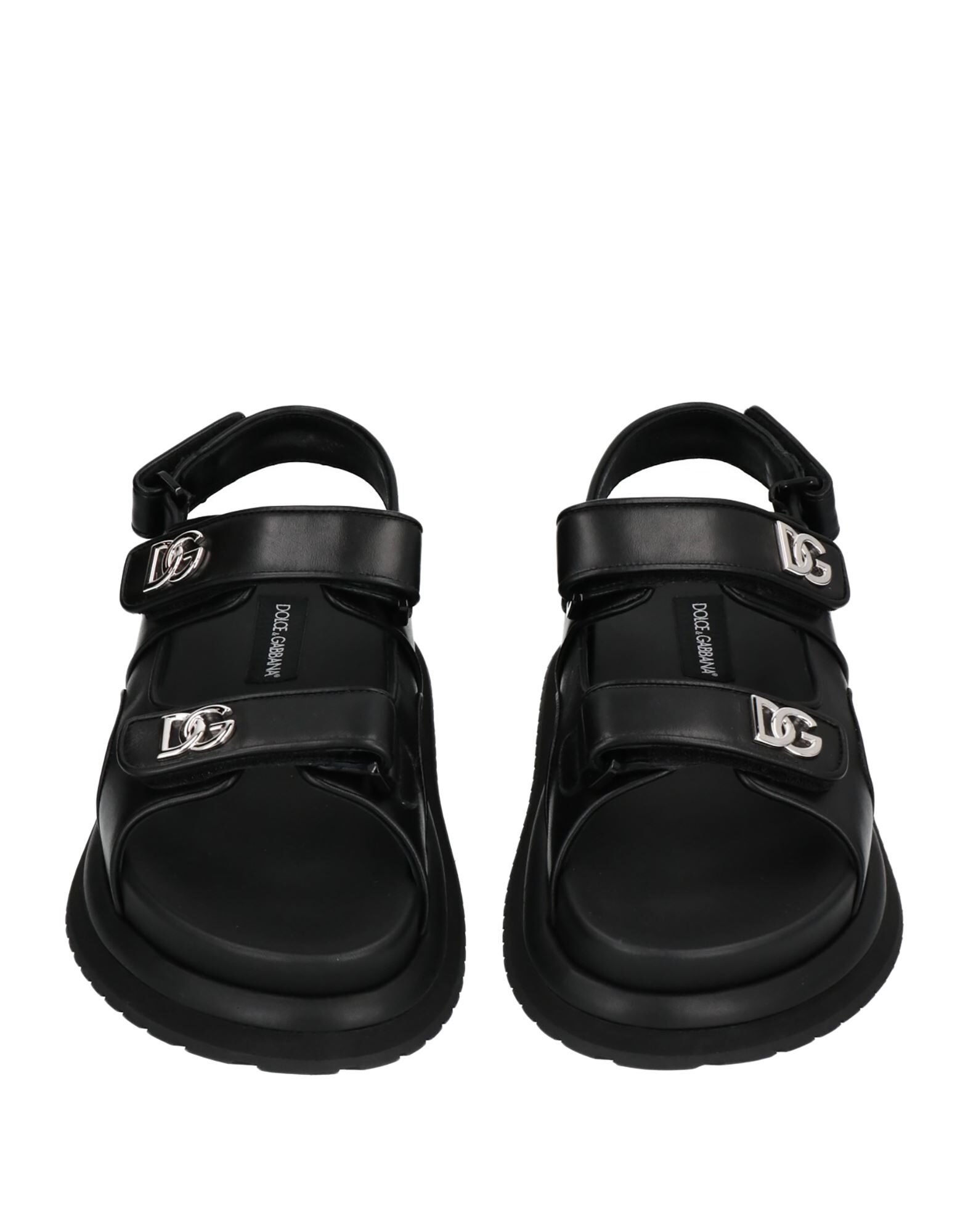 Black Men's Sandals - 4