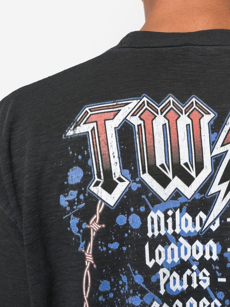 logo crew-neck T-shirt 5