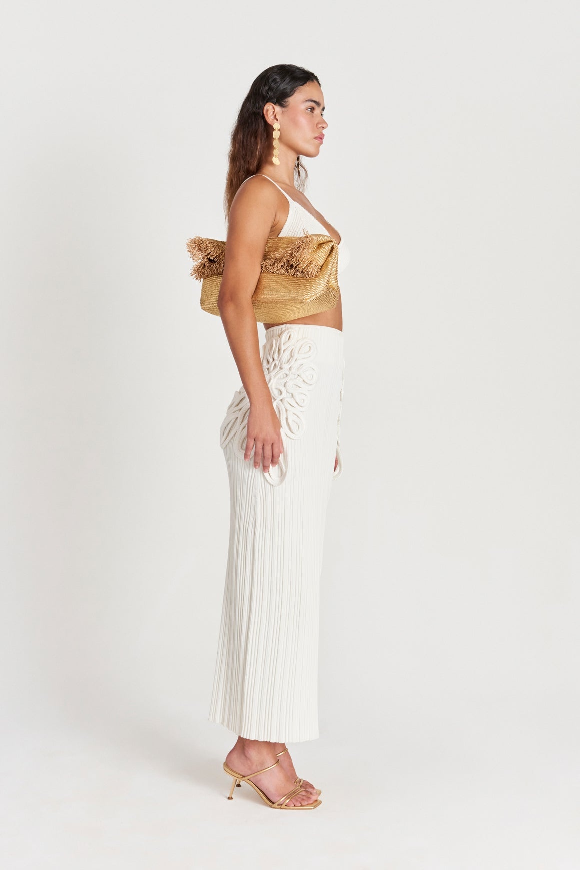 CHASINA KNIT SKIRT - 2