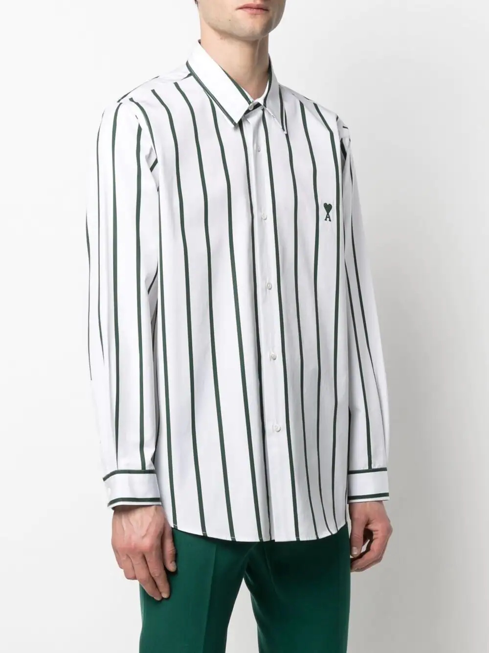 Ami de Coeur striped shirt - 3