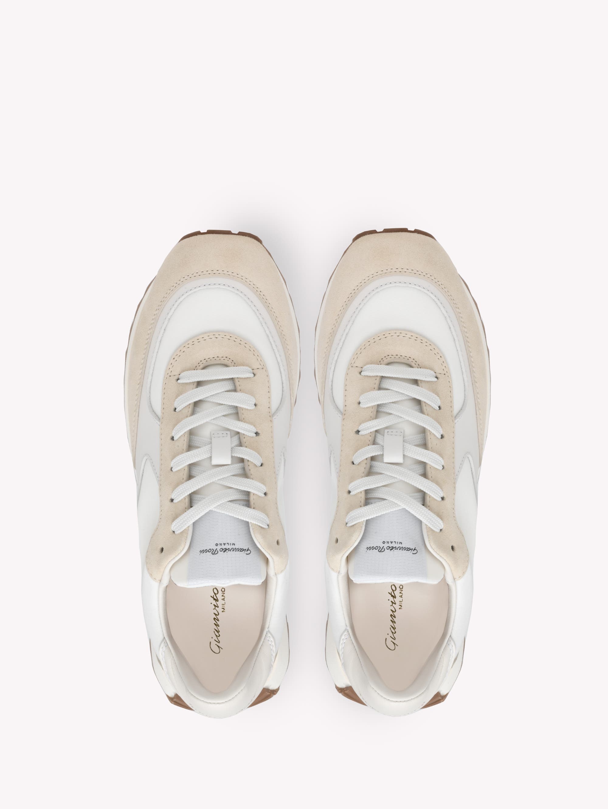 Gianvito Rossi Gravel Sneakers in Blue Leather at Nordstrom - 3