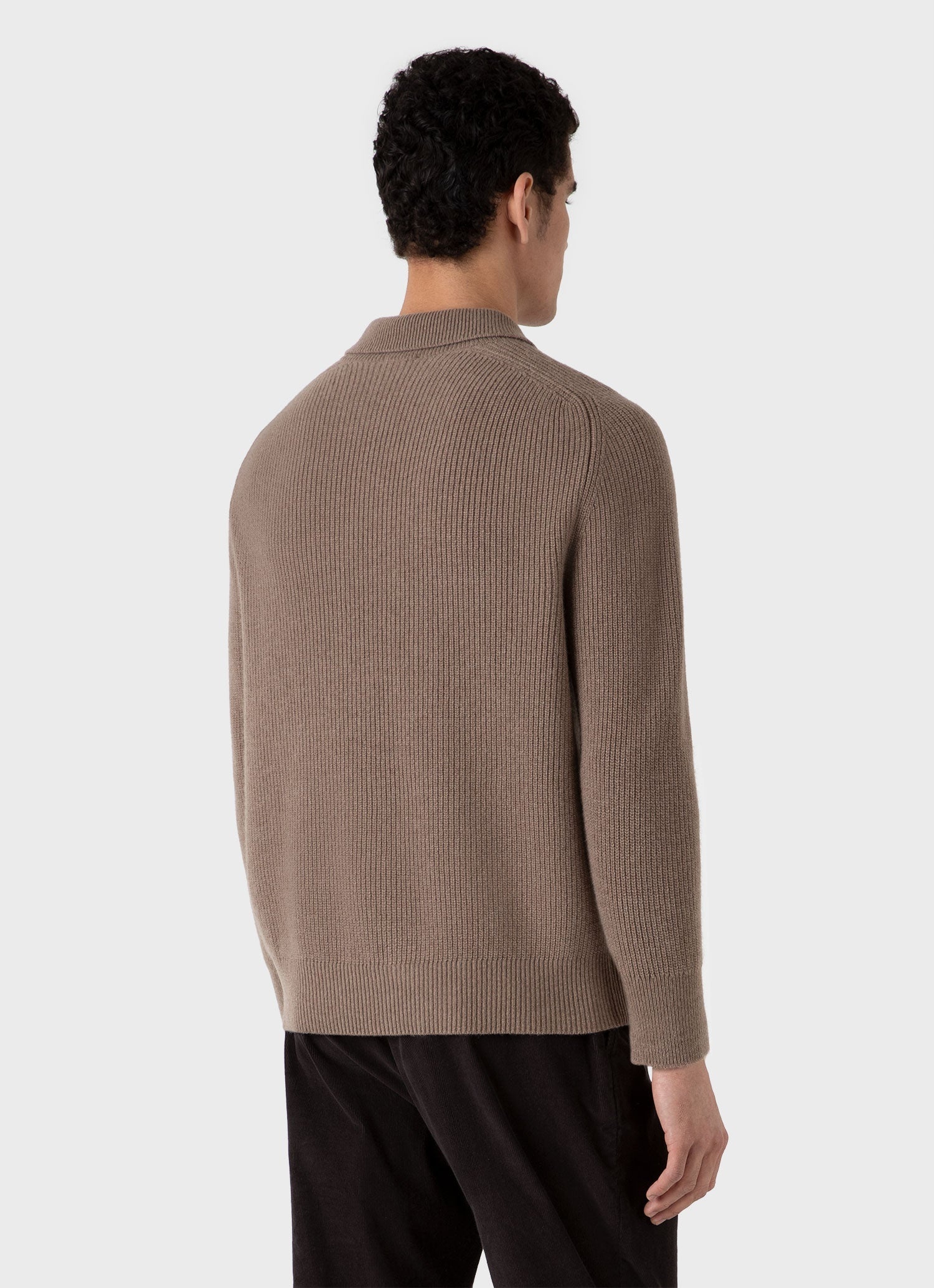 Ribber Polo Neck Jumper - 5