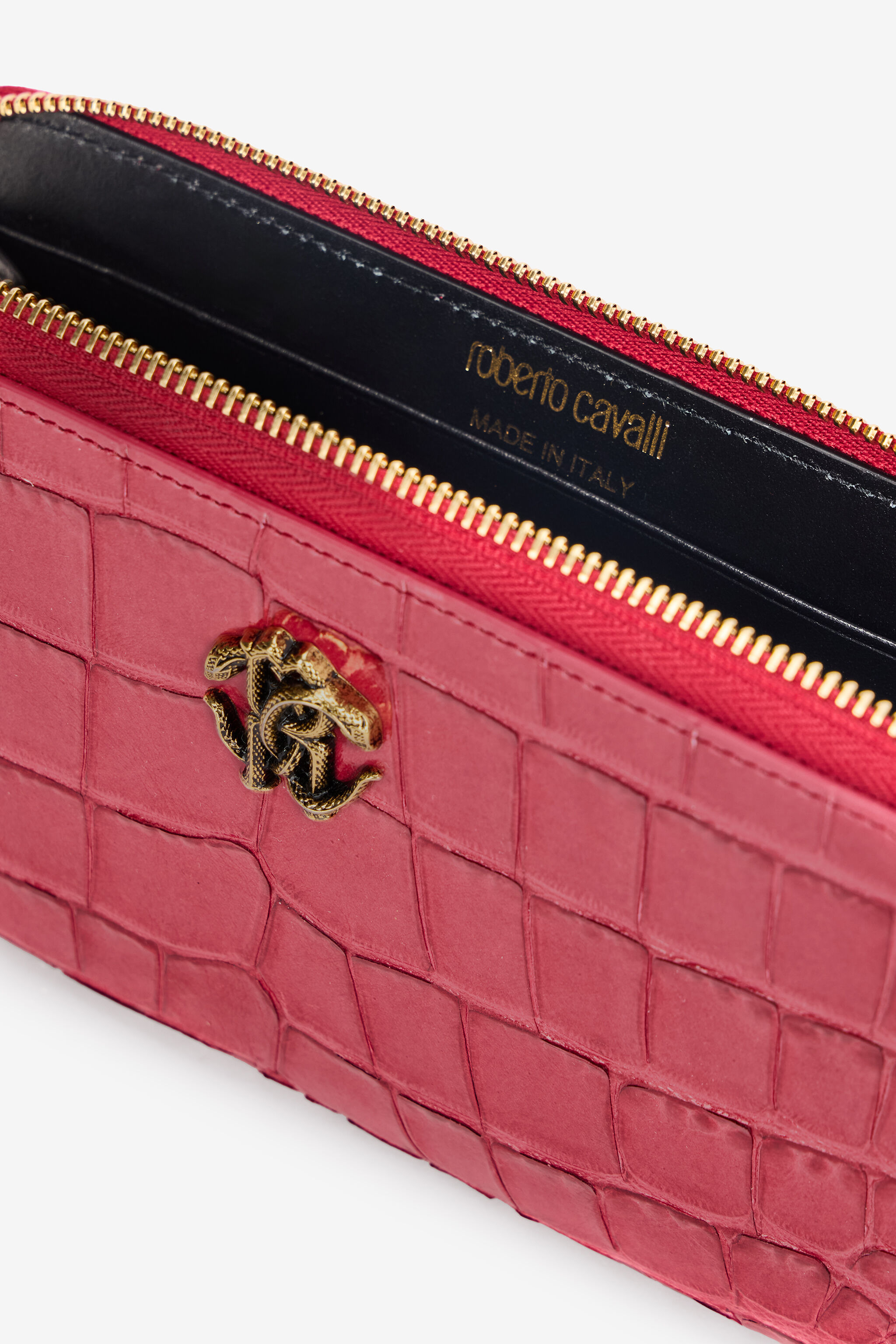 Crocodile Effect Zip-Around Wallet - 5