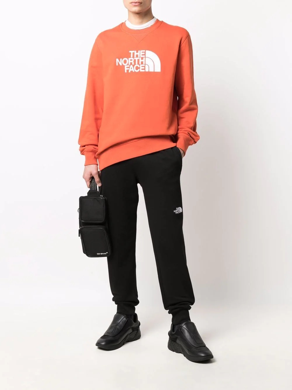 elasticated track pants - 2