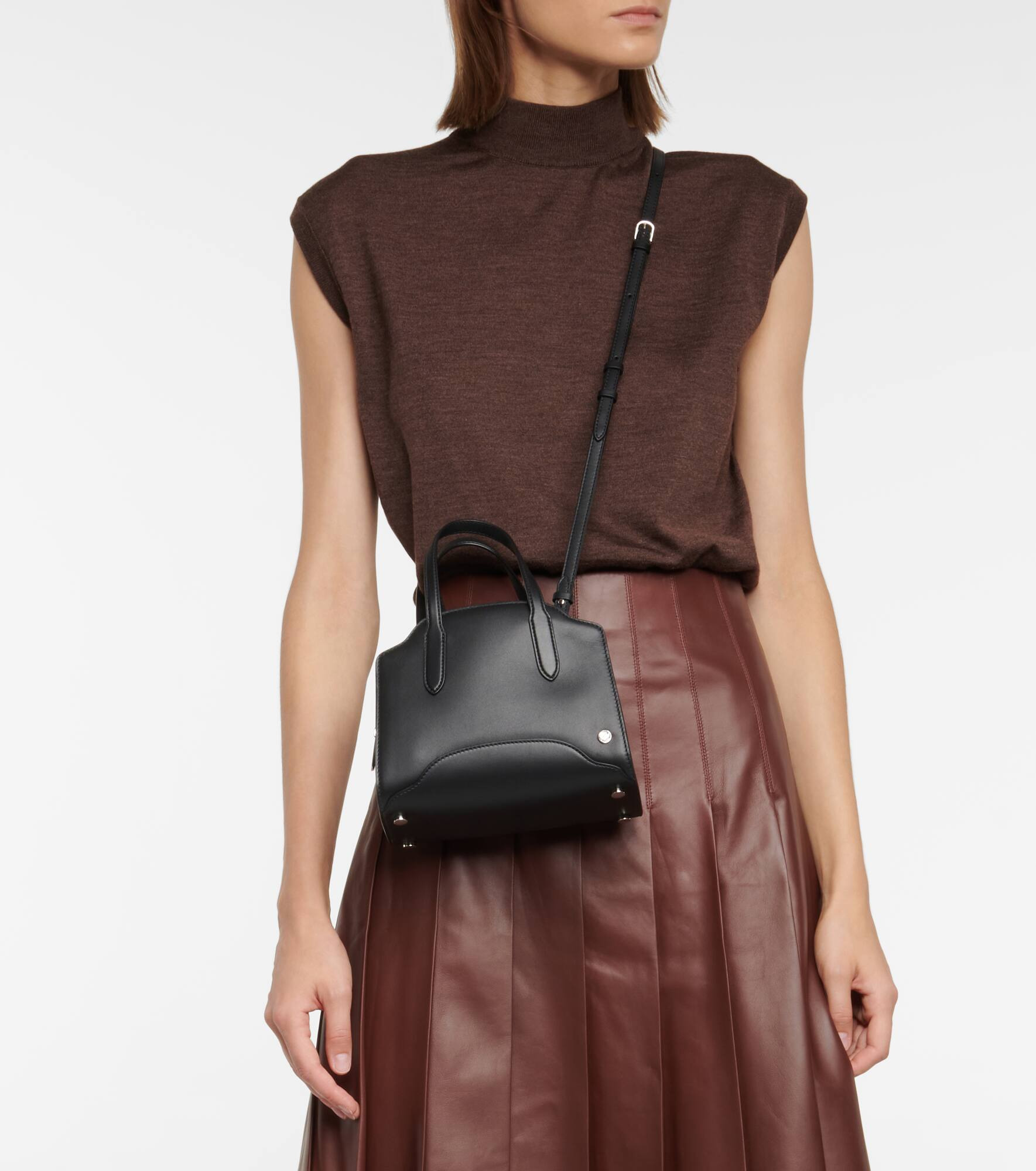 Sesia Micro leather tote - 2