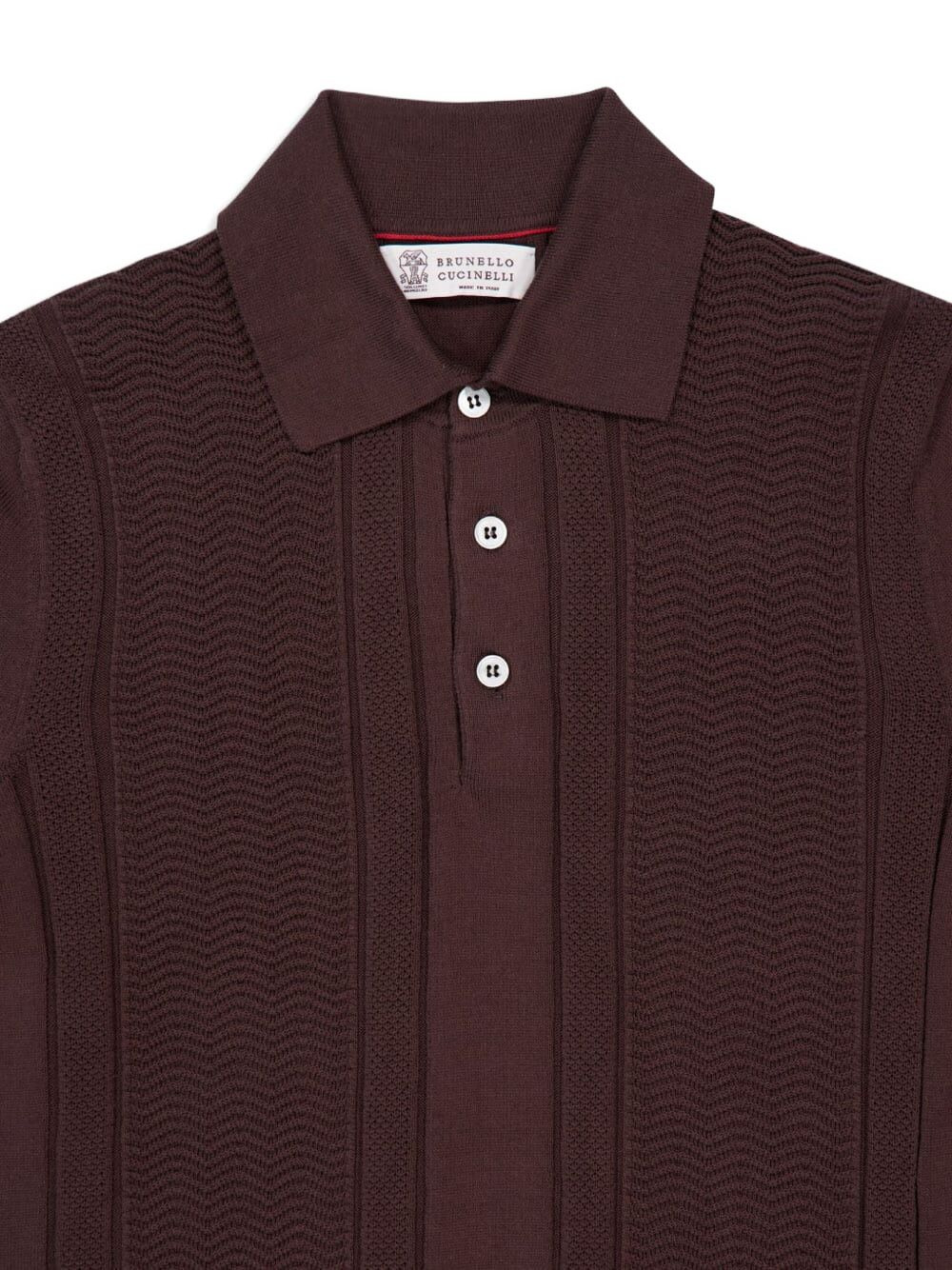 jacquard-knit polo shirt - 3