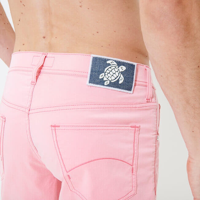 Men 5 Pockets Bermuda Shorts Neo Pink - 6