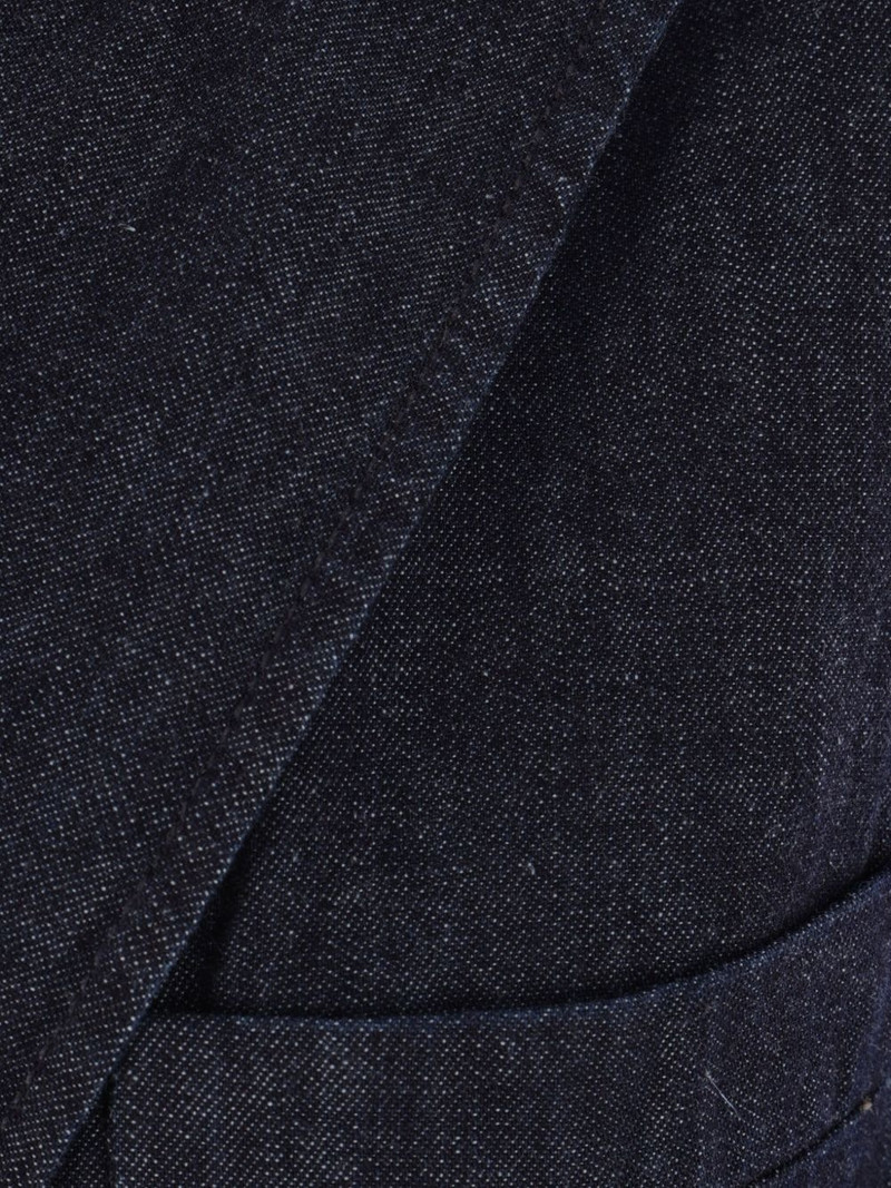 double-breasted denim blazer 5