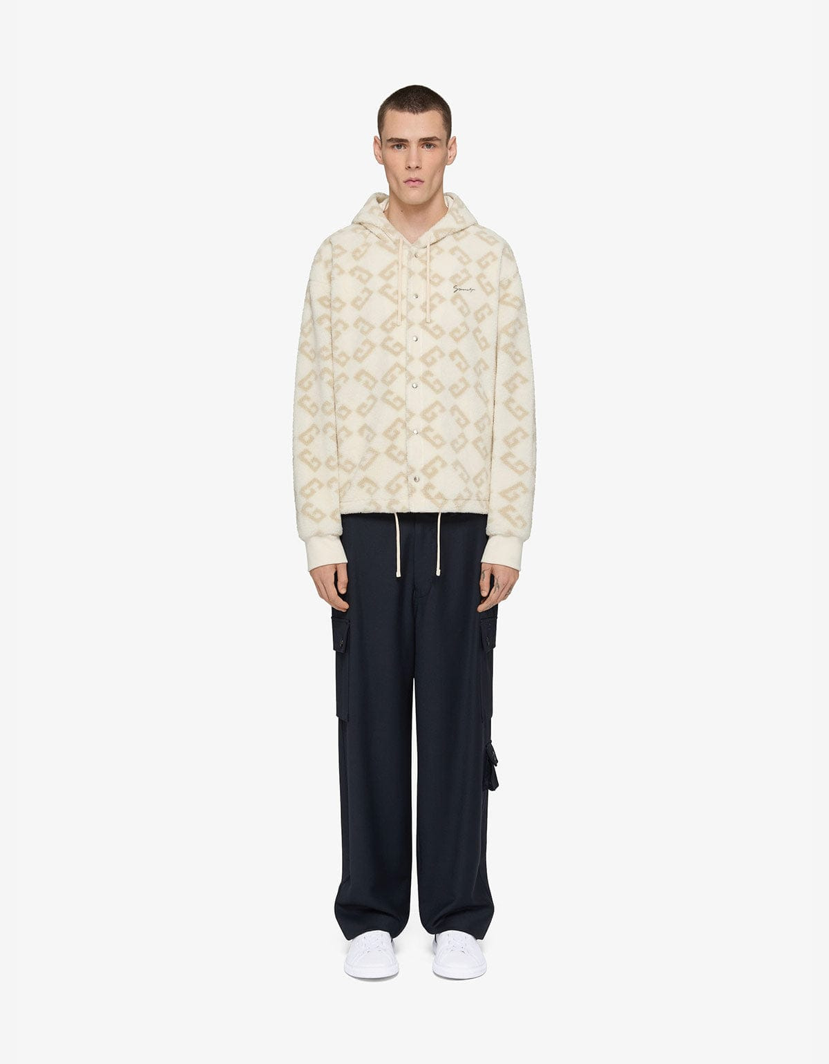 Givenchy Natural Monogram 72 Jacquard Hoodie - 2