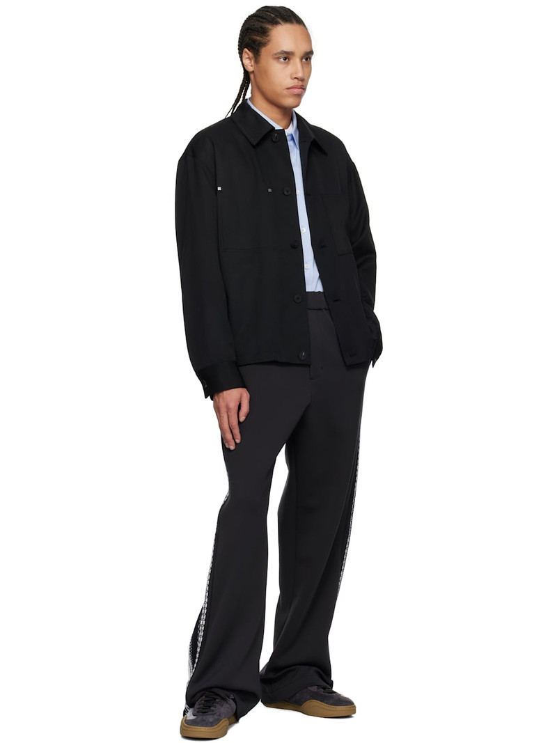 Wooyoungmi Black Pocket Detail Shirt outlook
