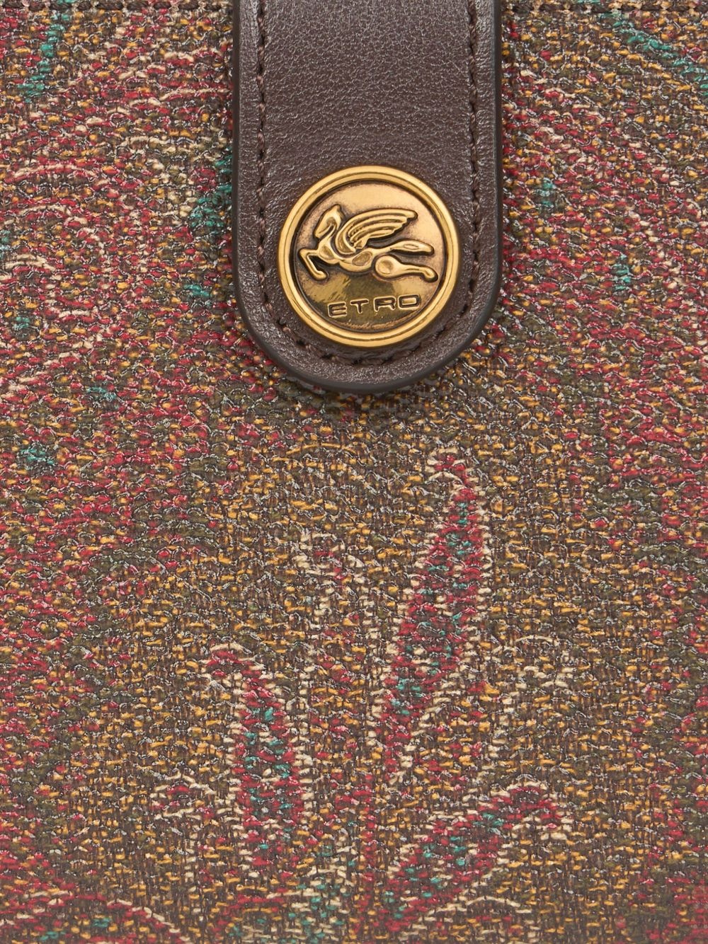 paisley-jacquard wallet - 3