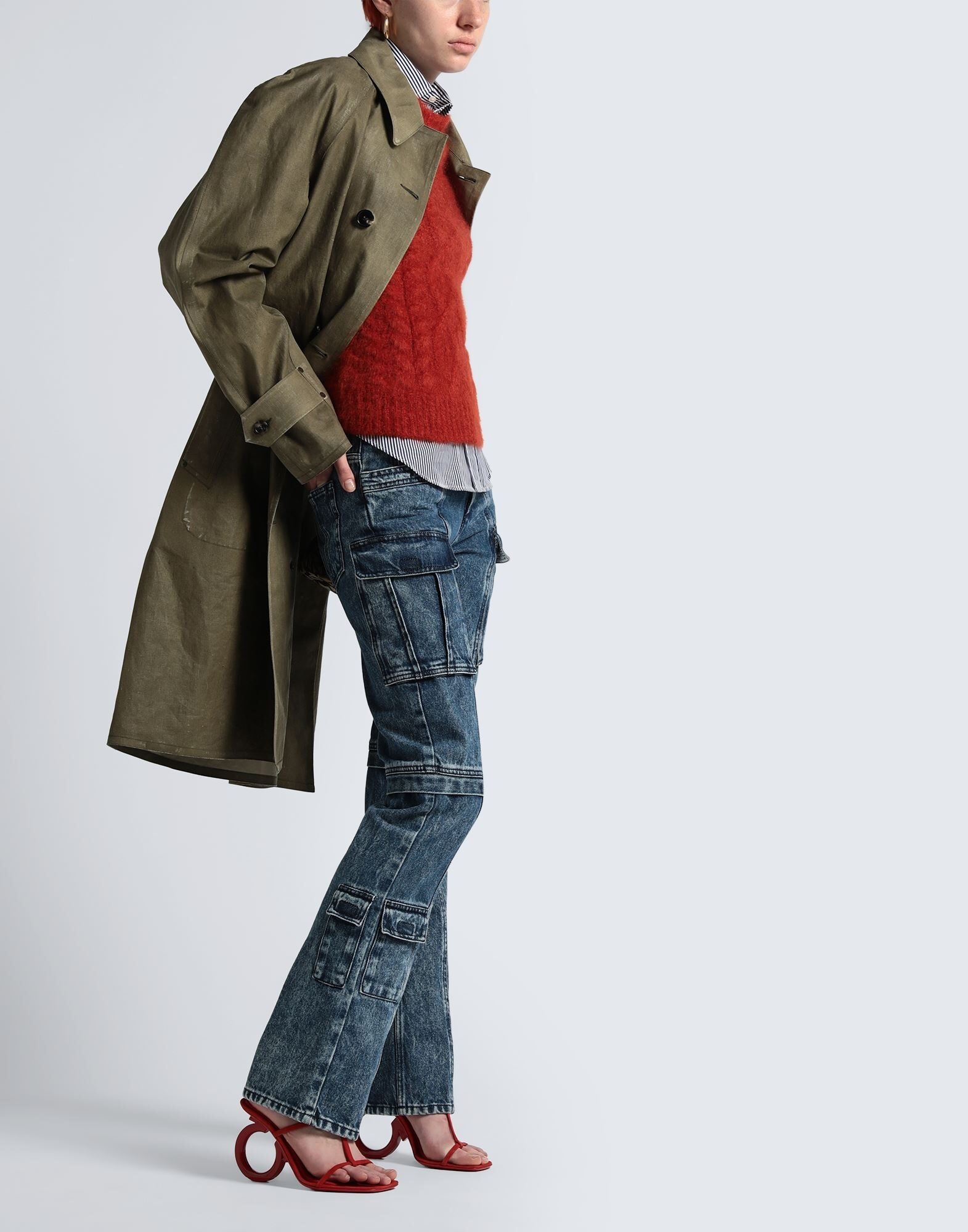Blue Women's Denim Pants - 4
