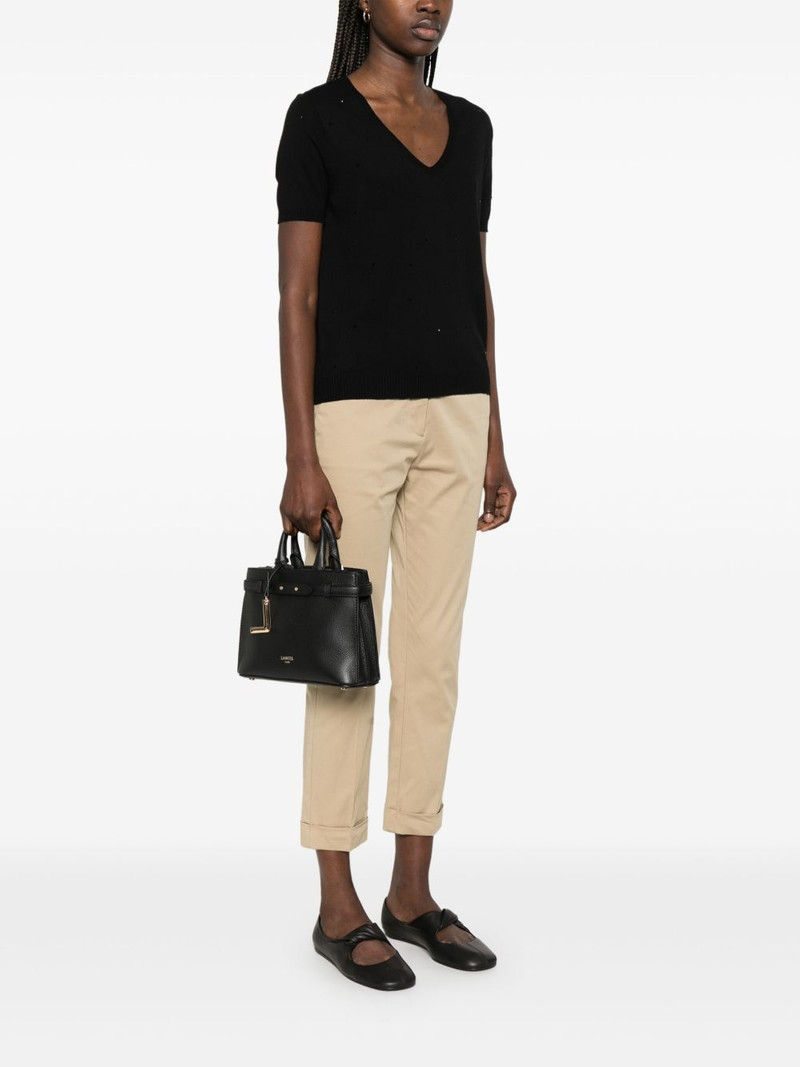 LANCEL leather tote bag outlook
