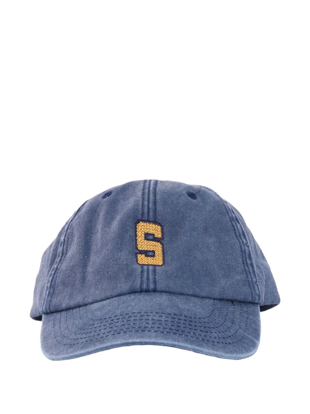 Conor College logo-appliqué cap - 1