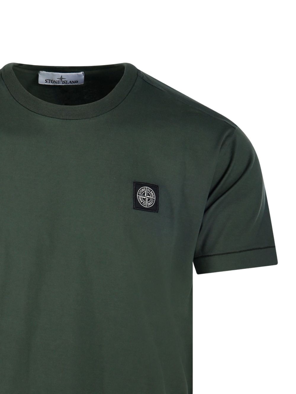 logo-patch crew-neck T-shirt - 4