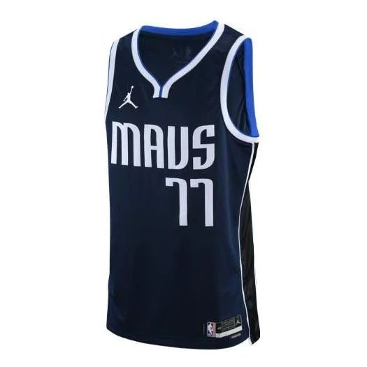 Air Jordan x NBA Dallas Mavericks Luka Doni Jersey 'Blue' DO9523-420 - 1