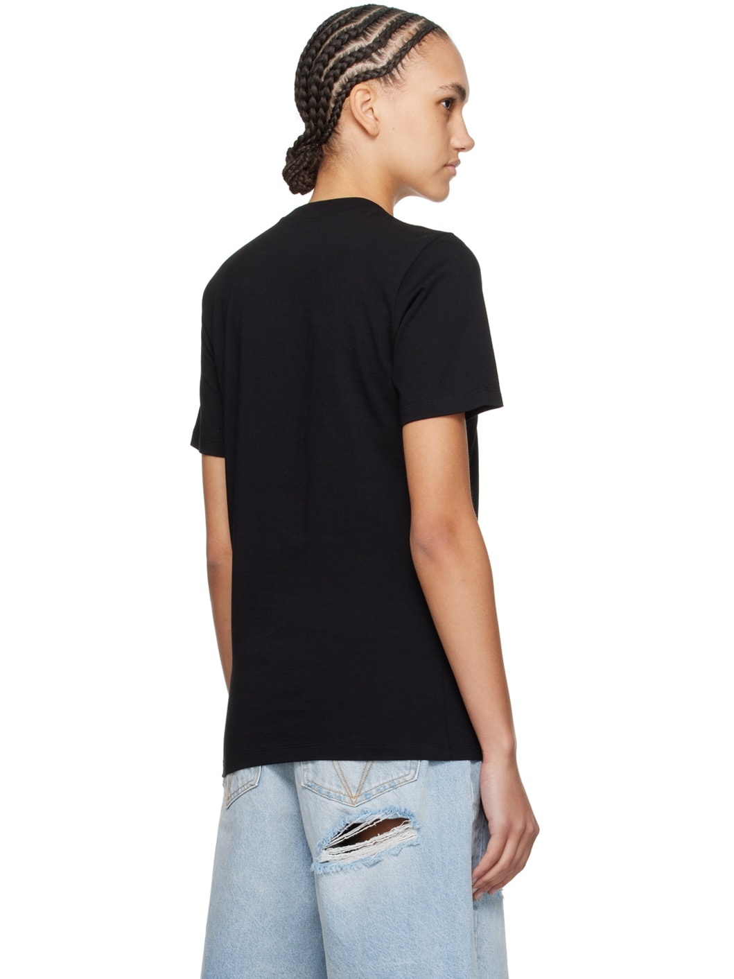 Black Visconti-Inspired T-Shirt - 3
