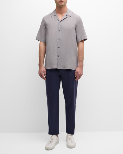 Paul Smith Men's Short-Sleeve Camp Shirt outlook