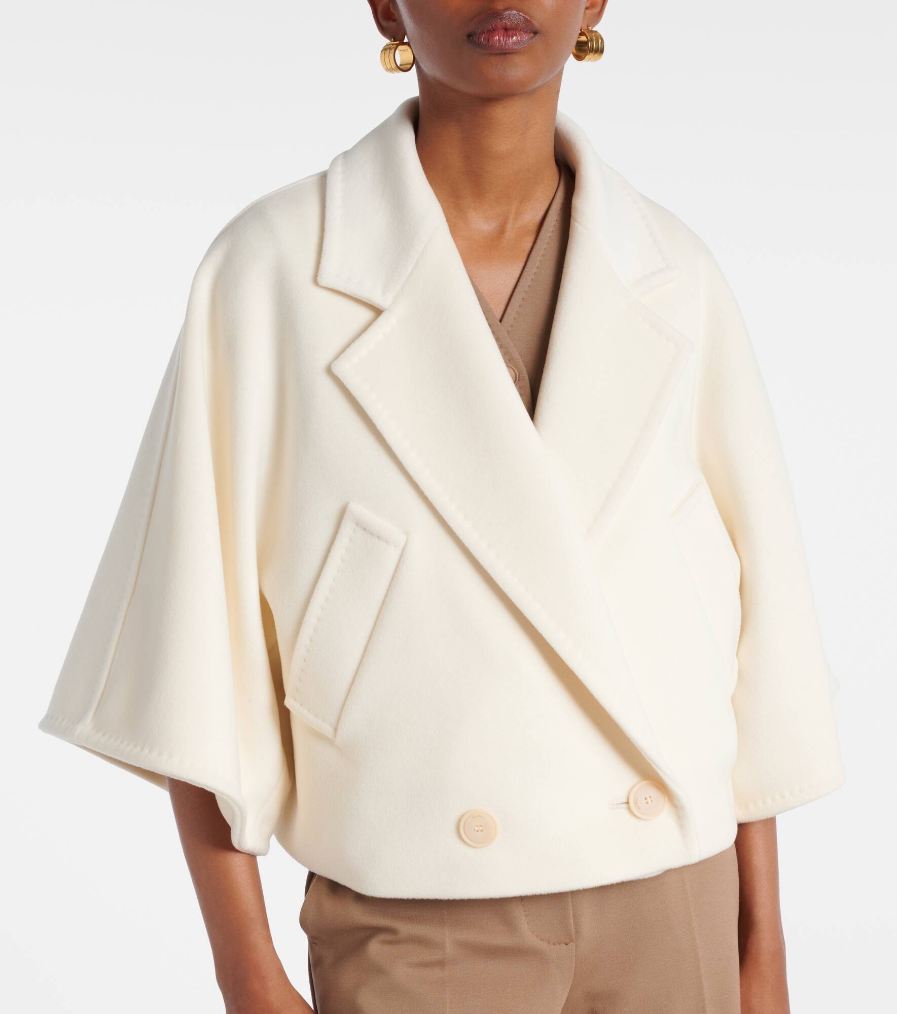 Galea wool and cashmere peacoat - 5