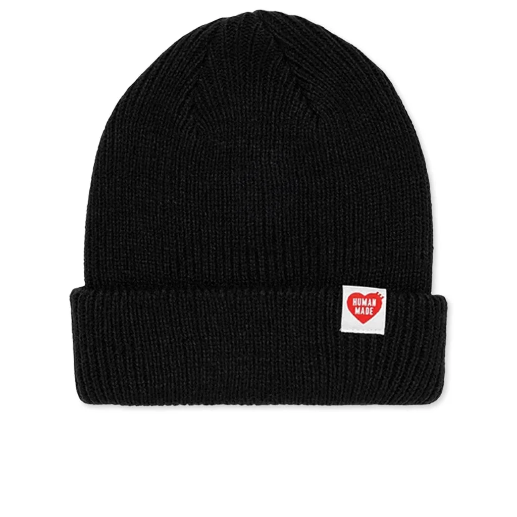 CLASSIC BEANIE - BLACK - 1
