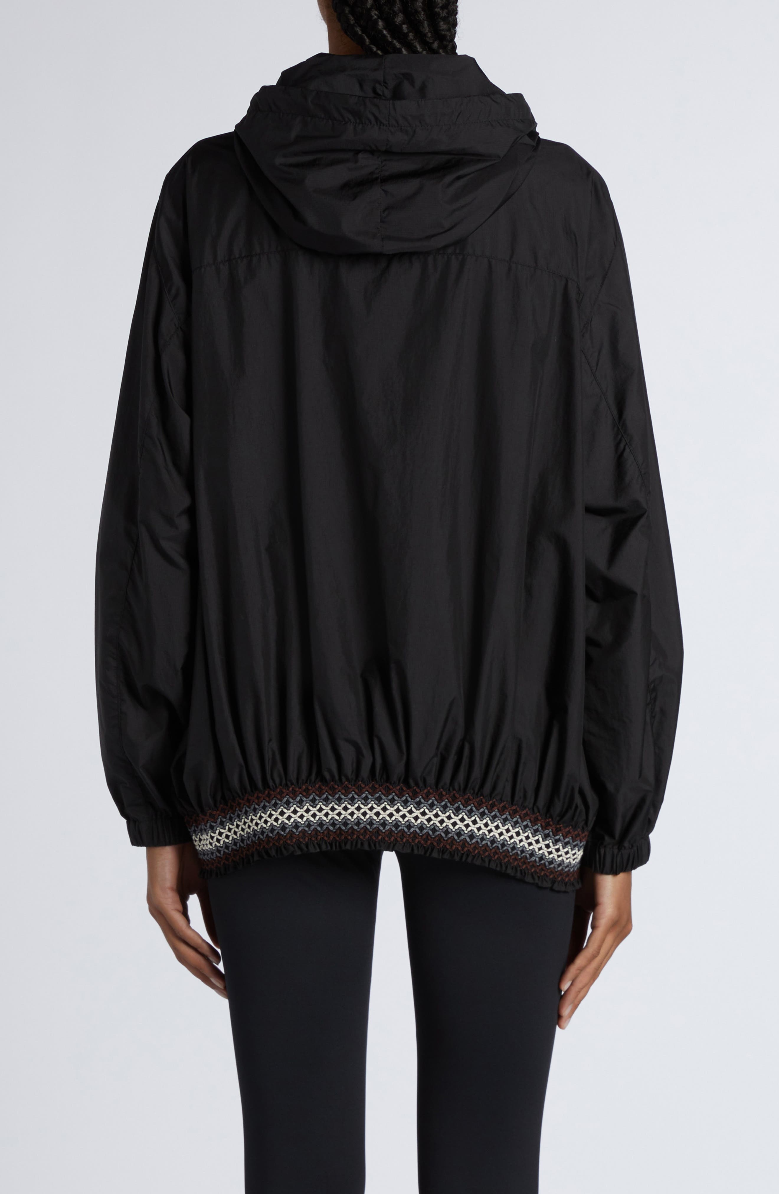 Moncler Grenoble Samedans Packable Hooded Jacket in Black at Nordstrom - 3