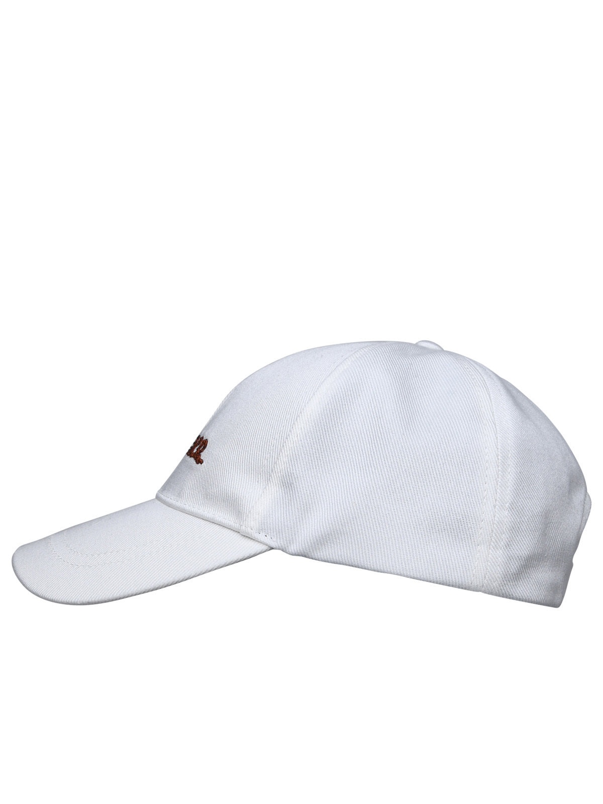 Versace Man White Cotton Cap - 2