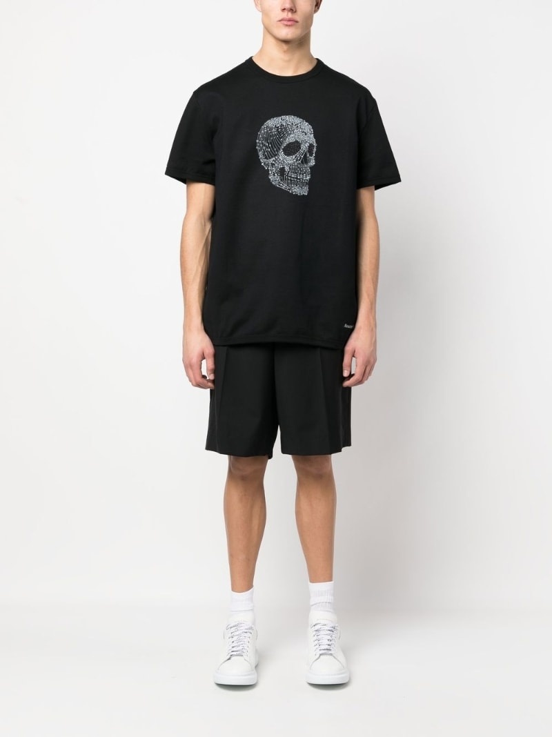 skull-print cotton T-shirt - 2
